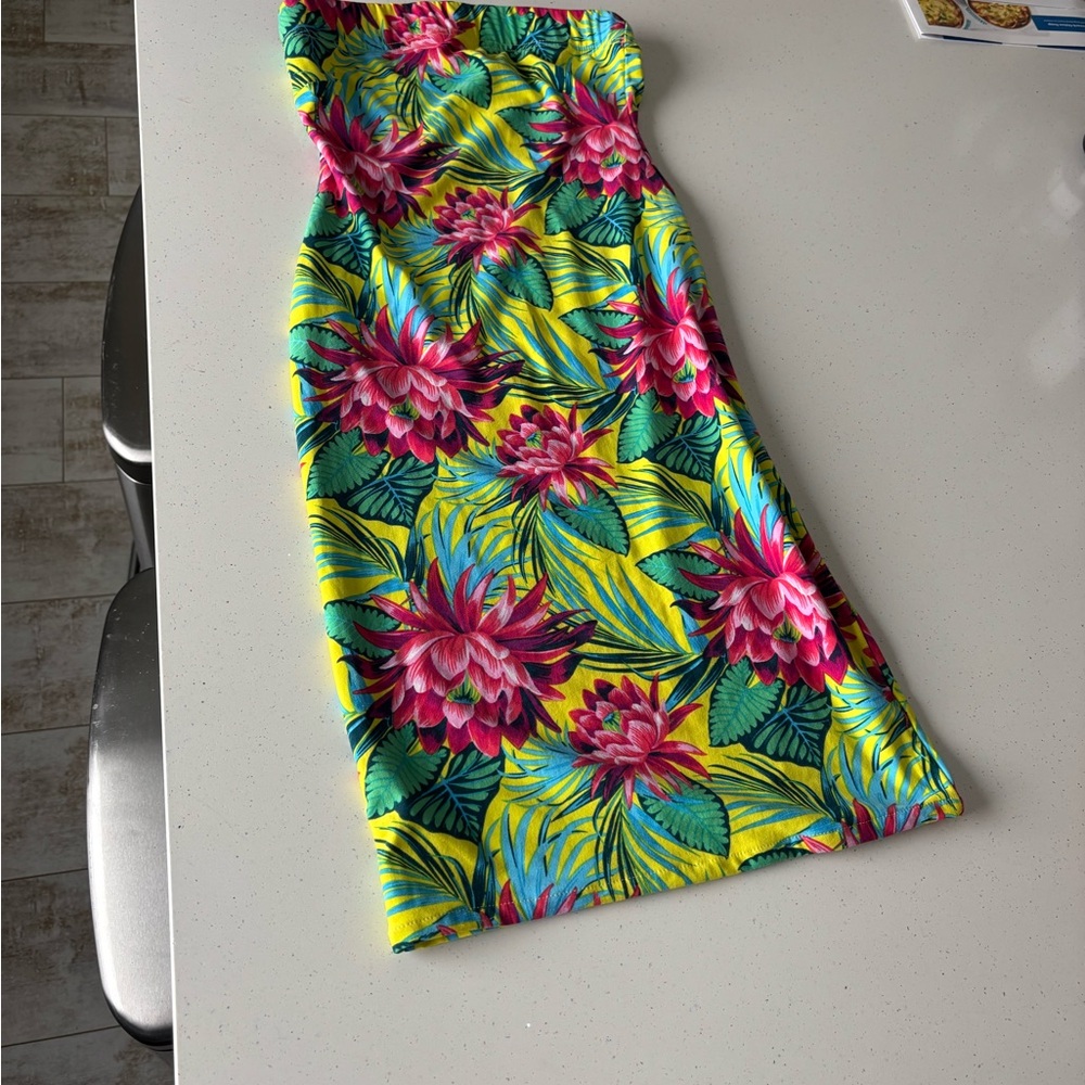 Floral Print Women's Dress